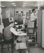 Kråks radiostation Karlsborg 1964. Intrimmning och prov av 20 KW KV-sändare, K 21, 22, 24. K-H Loggert, Bengt Dagås.