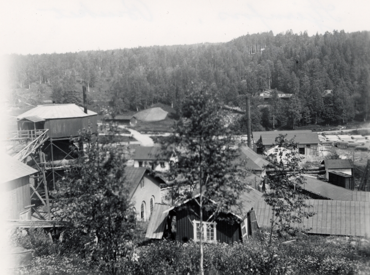 Stjernfors (Stjärnfors). Bruket omkring 1903.