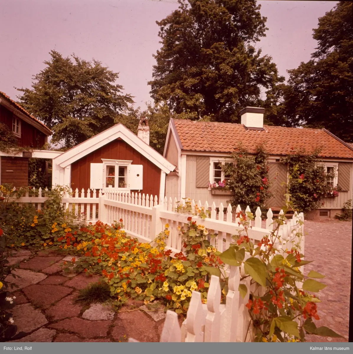 Bebyggelse på Gamla Kungsgatan i Kalmar.