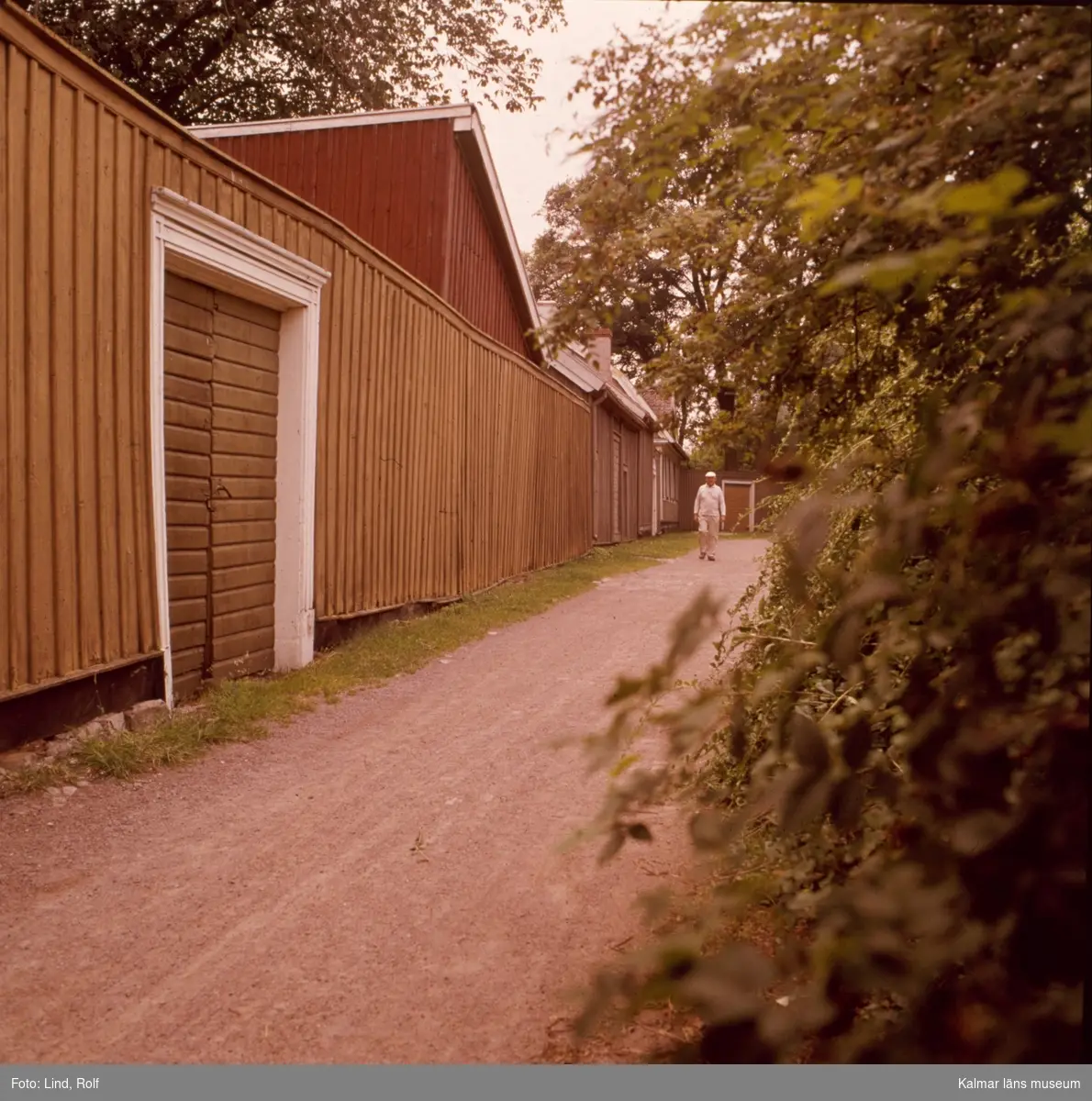 Bostadsområde i kvarteret Valnötsträdet.