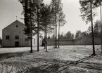 Luleå Trämassefabrik. Fabrikskontor, verkstad och förråd.