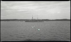 Pansarskeppet MANLIGHETEN efter grundstötningen 24 augusti 1