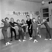 Willy Tappers dansskola.
Maj 1956.