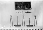 Trängen. Tandläkareutrustning m/1905.