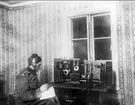 Björnänge Jämtland 1922, gnistradiostation m/1915.