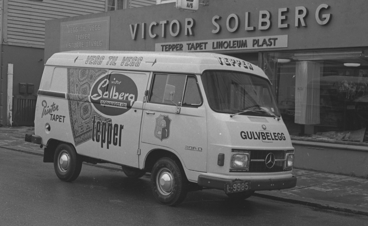 Ny bil til Victor Solberg.