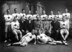 Karlsborg, idrottsföreningen IFK år 1908. IFK grundades 1907. Neg finns.