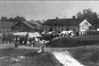 Forsvik, torgdag omkr år 1900.