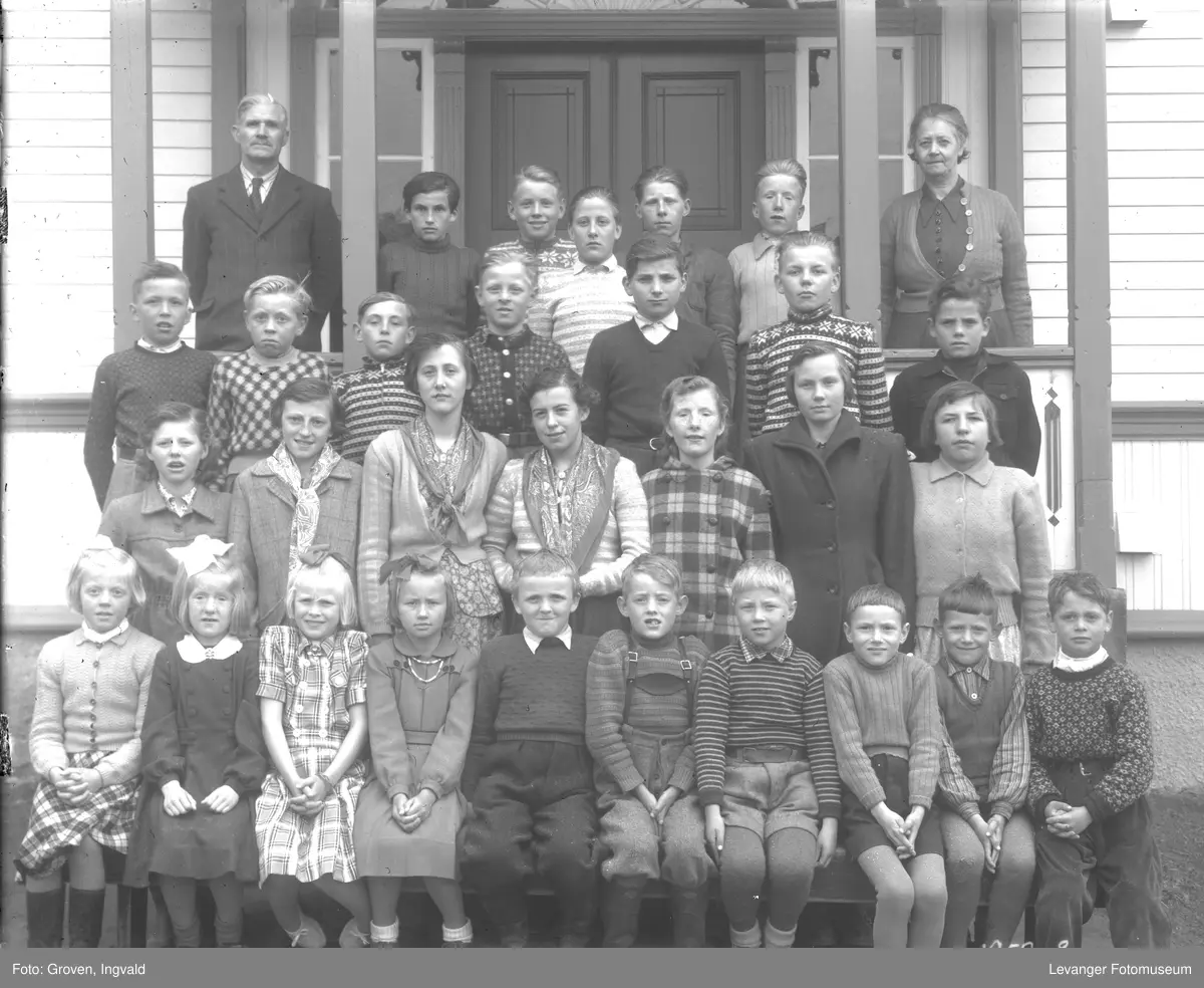 Skolebilde fra Markabygda skole
