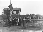 Undenäs missionsförsamling. Söndagskolesammandragning år 1924. Förstoring 28 x 40 och 45 x 60 cm. Neg finns.