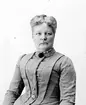 Maria Bäckström f. Lilja från Söder i Stockholm.
Thure och Maria Bäckström, föräldrar till Karin, Greta och Erik Bäckström. 

Karin Bäckström f. 1880 drev fotoateljé på Vasagatan 5 i Töreboda. Hon tog över den av sin far Thure Bäckström, som hade etablerat firman 1886, och hon drev den mellan 1896 -1916.
Karin Bäckström gifte sig år 1917 med John Knape.