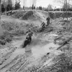 Motocross på Dala-banan, Lundsbrunn, 17/4 1955.