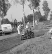 Motocross på Dala-banan, Lundsbrunn, september 1967.