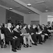 Ostmässan i Idrottshallen 19-20 november 1966.
Från vänster Paul Hermansson, fru Sahlström, fru Fallenius, ordförande Nils Sahlström, landshövding Fallenius, Eva åsbrink, Erik Davidsson.