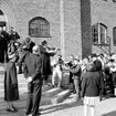 Skara. Kungabesök på museet 23/5 1963 vid 100-årsjub.