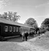 Domprost Nils Karlström på Flämslätt 1955.