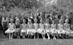 Övningsklass 31/5 1958. 
Lärare Arne Bergendahl.