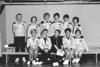 Skara. 
Handboll: 
Hangelösa handbollsflickor (1965?).