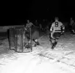 Skara. Ishockey SI-Elfsborg 11/1 1955.

SI=Skara Idrottsförening.