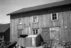 Skara. Marumsgatan 4. Hallbergska stallet har brunnit 4/5 1949.