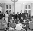 Skara. 
Smedmästare Erik Haglund med familj 1964.