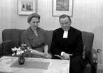 Pastor Nils Stenermark med fru Gea 1959.