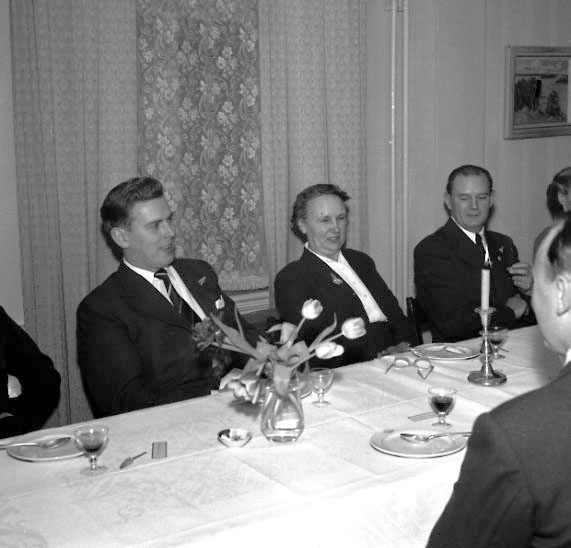 Skara. Grönlunds plåtslageri, 50-års jubileum.