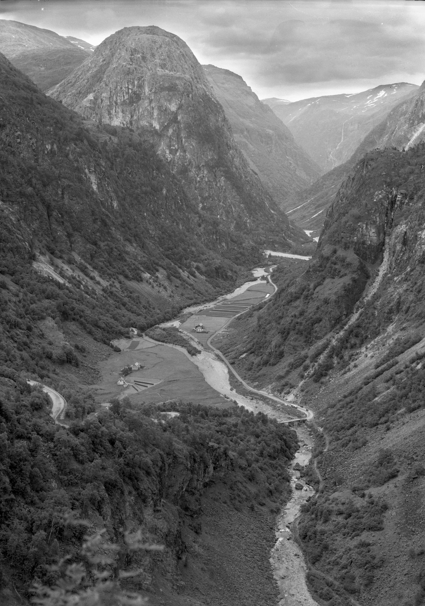 Jordalsnuten i Nærøydalen ved Stalheim