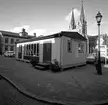 Skara. Lions club, utlottning på Stora torget 1966.