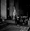 Skara. Lottakåren. Lottainvigning i Skara Domkyrka 10/2 1963.