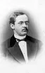 Läkare Carl Victor Lidbom. Foto 1874.