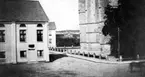 Skara. 
Berggrens hörn vid Domkyrkan.