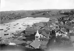 Grebbestad, fiskeläge i Tanums socken. Foto Sanfrid Welin 1897.