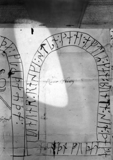 Fölene sn. Runsten efter Ransakningar 1667-84.