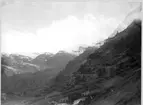 Schweiz. Vid Matterhorns fot strax intill Zermatt.