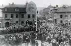 Valborgsmässofirande i Uppsala.