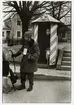 Mats Holmstrands värnplikt på regementet I3 i Örebro 1956-57.
Soldathemmet i bakgrunden.