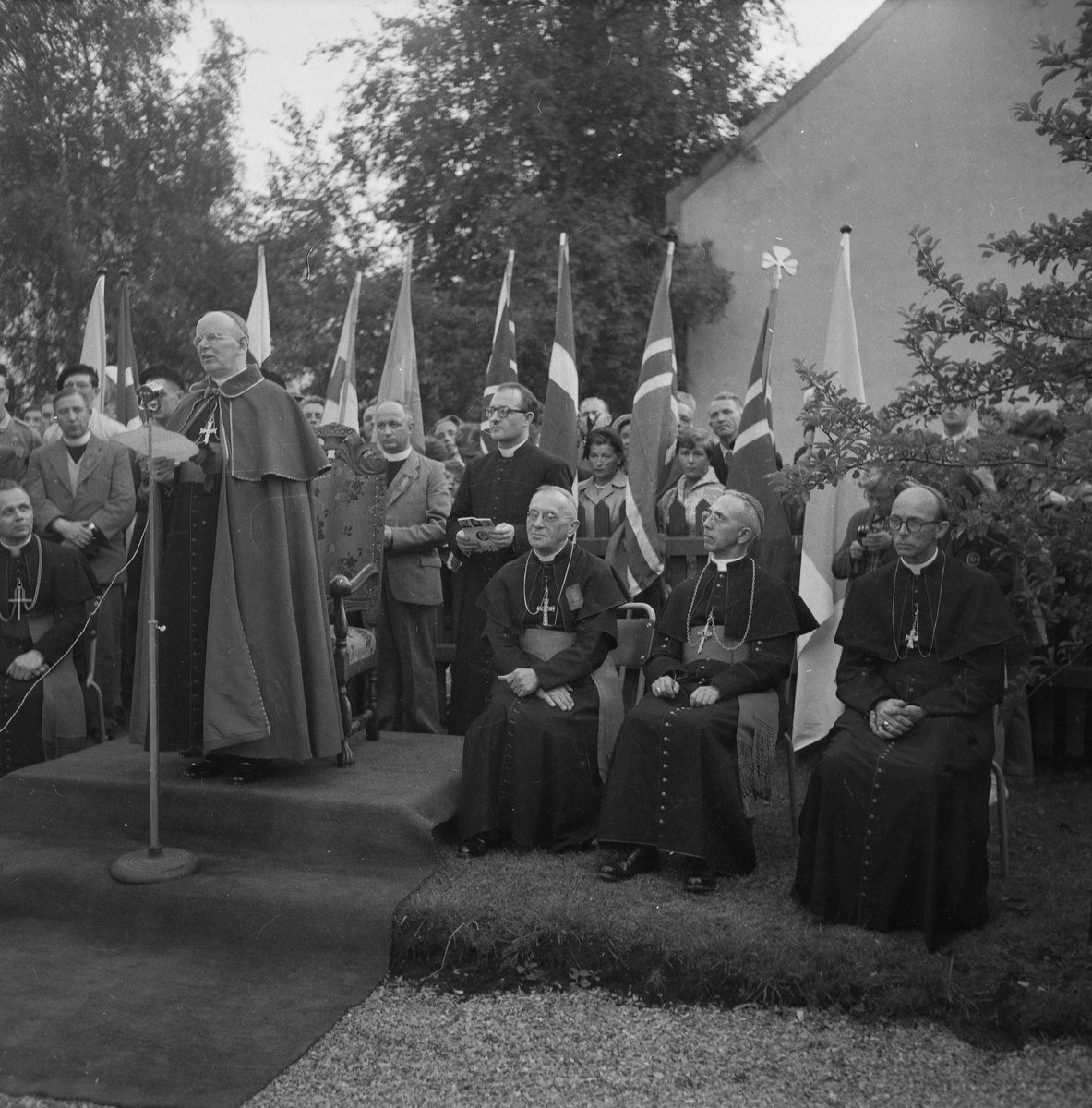 Kirkejubileet 1953. Katolsk prosesjon