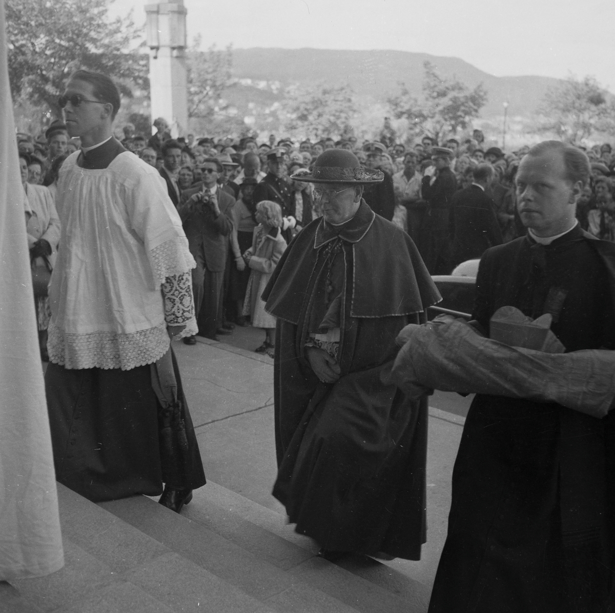 Kirkejubileet 1953. Katolsk prosesjon