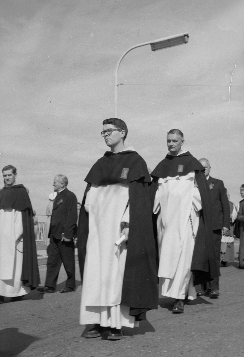 Kirkejubileet 1953. Katolsk prosesjon