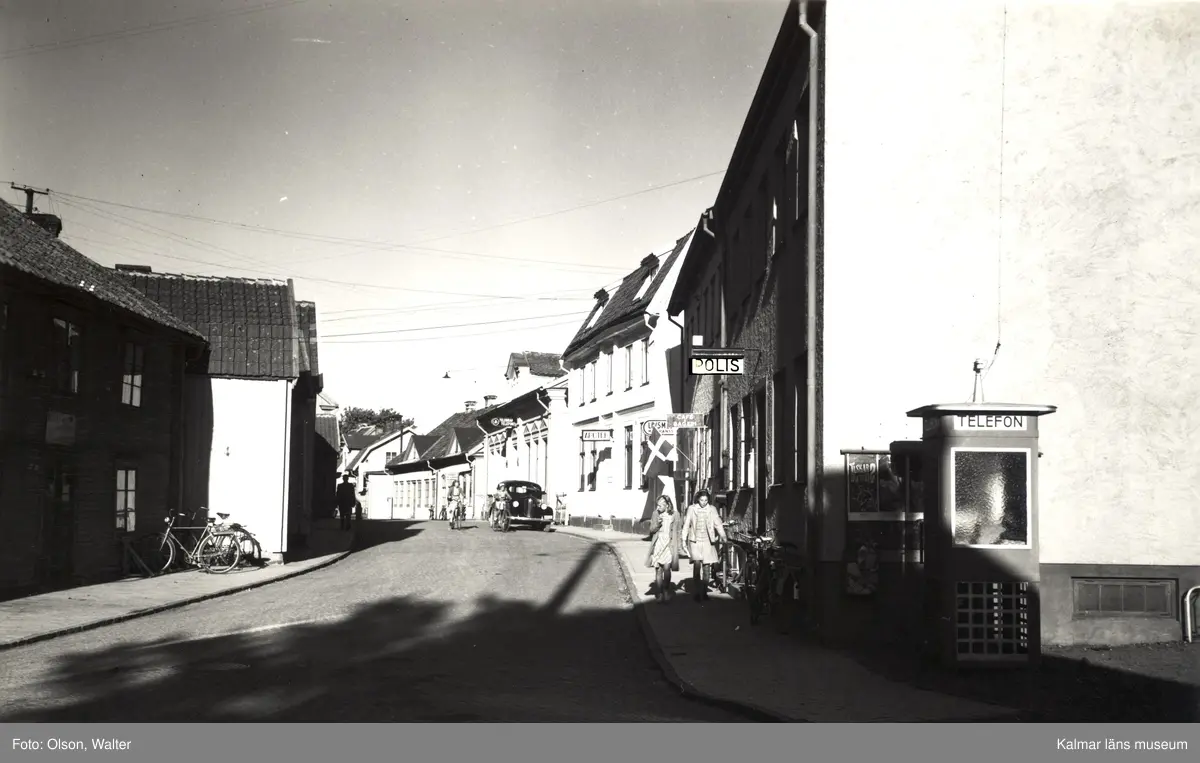 Motiv från Storgatan i Mönsterås.