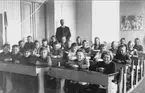 Bovikens skola 1935 eller 1936. Förstoring 26 x 39 och 32 x 50 cm. Neg finns.