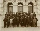 Grupporträtt av officerare, Uppsala universitet efter 1910.
För namn, se bild nr. 2 och 3.