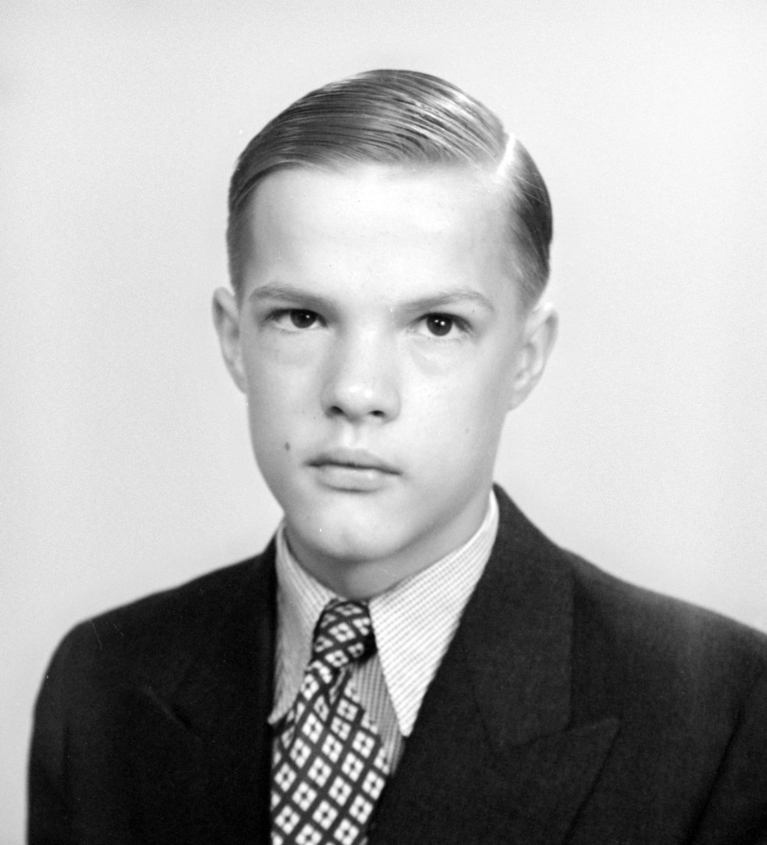 Gustav Lagerby, Gävle. Foto midsommarafton 1950.
