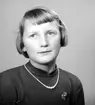 Ann-Charlotte Andersson. Foto i februari 1952.