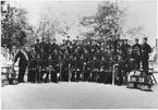 Helsinge regementets musikkår 1894.