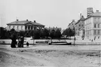 Börshuset och Sehlbergska bryggan.
Norra strandgatan 7/8 1897