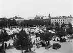 Gävle stad  Norr, Stortorget. Kommunikationer: Bussar.
Stortorget (Salutorget)1939.