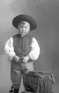 Fabrikör Wilhelm Ericsons son Åke. (Pixpojken)