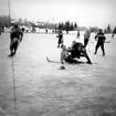 Bandy Huge - Hamrångefjärden, division II. 1961